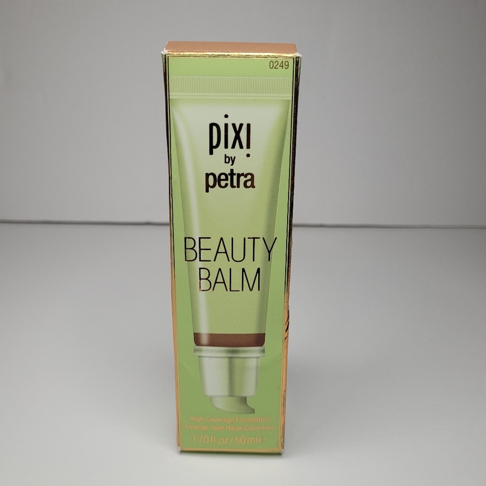PIXI by PETRA Foundation No.5 Mocha Beauty Balm 1.7oz High Coverage Moisturizing